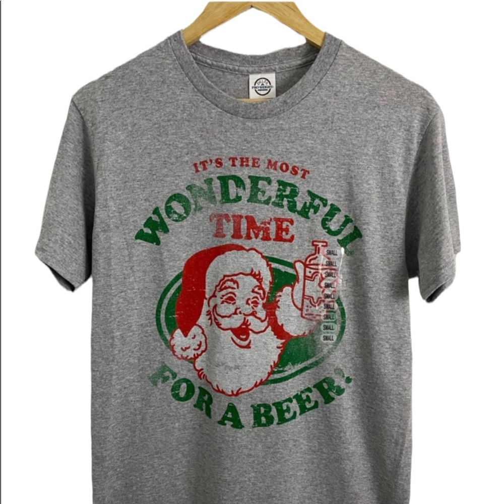 Delta Pro Weight Santa T-Shirt Size Small